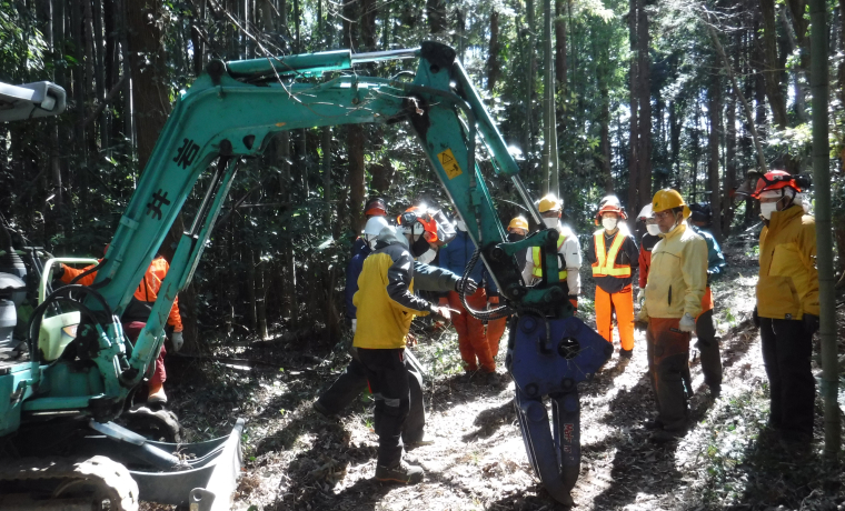 千葉県林業労働⼒確保⽀援センター